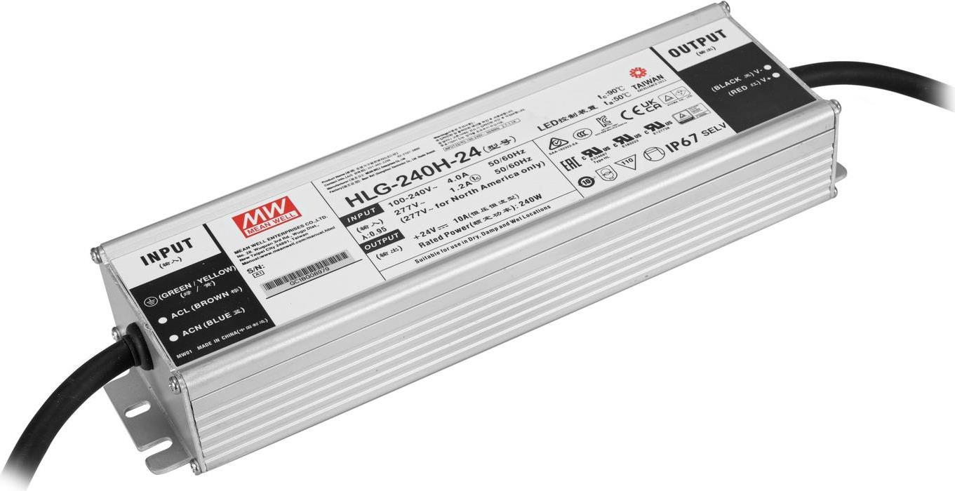 Meanwell LeD-Netzteil 240w / 24v Ip67 (51405006)