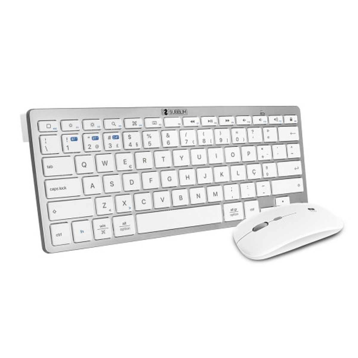 Tappetino Per Mouse Subblim Combo Multidispositivo Compacto Silver