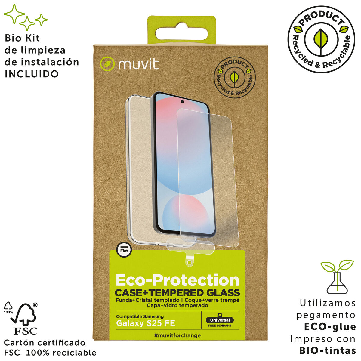 Custodia Per Cellulare Muvit For Change Galaxy S25 fe - Image 4