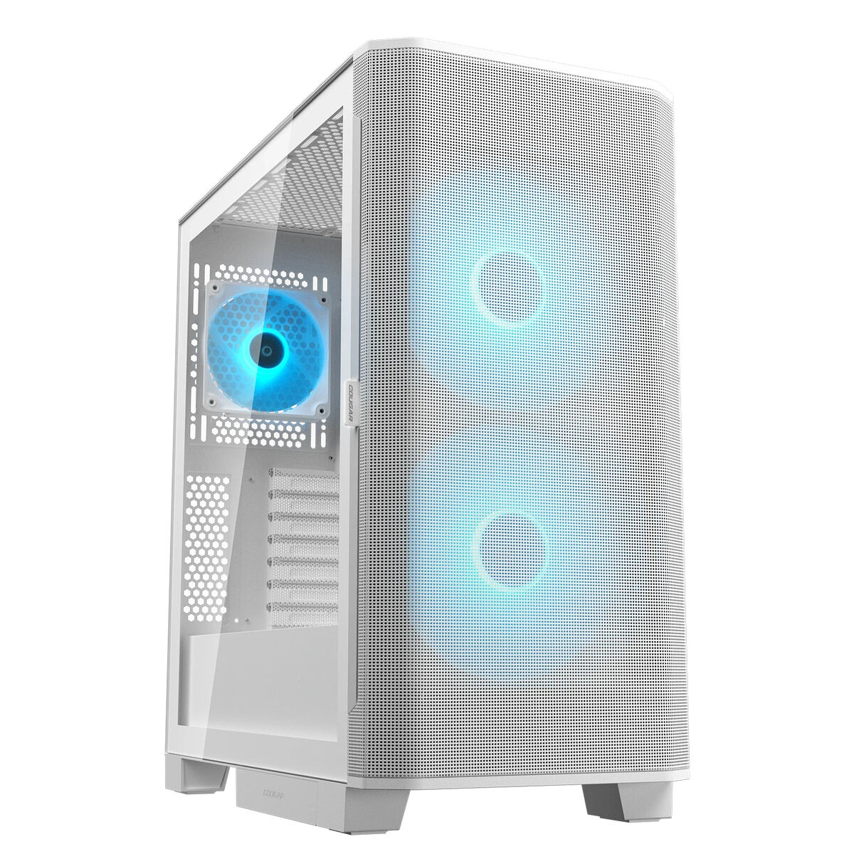 Case Computer Desktop Atx Cougar Airface Flo Rgb White Bianco