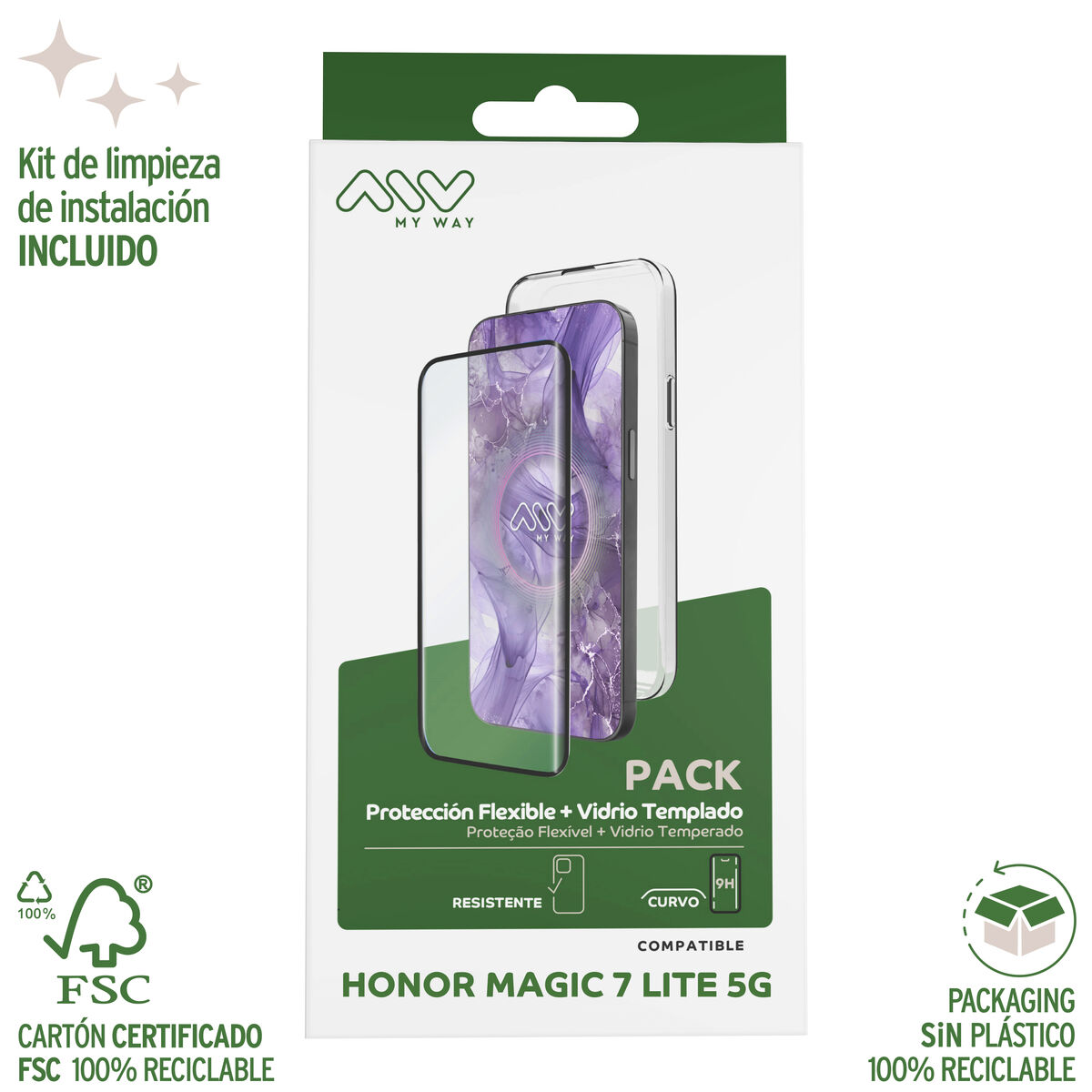 Custodia Per Cellulare Myway Honor Magic 7 Lite 5g (6,7") - Image 4
