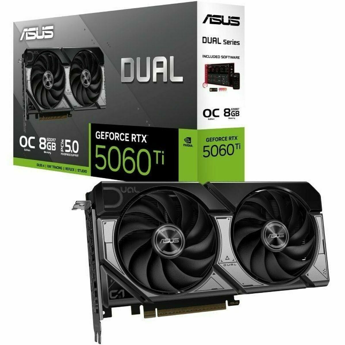 Scheda Grafica Asus 90yv0mp2-M0na00 Geforce Rtx 5060 Ti 8 Gb Gddr6
