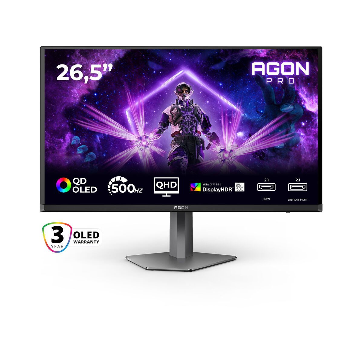 Monitor Gaming Aoc Ag276qkd2 Quad Hd 27"