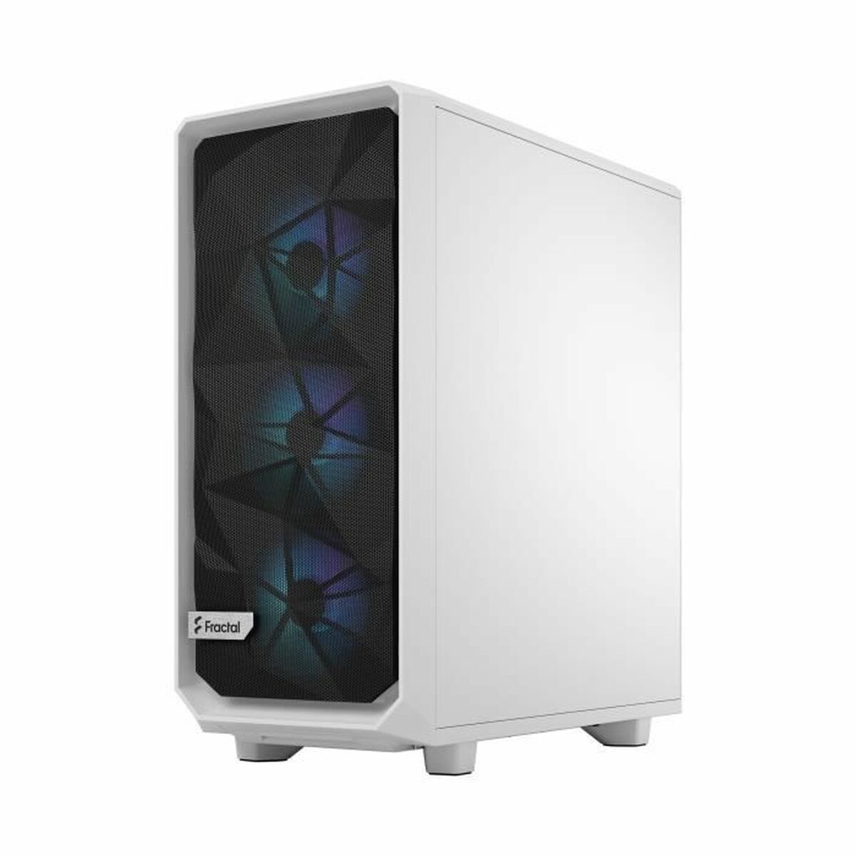 Case Computer Desktop Atx Fractal Meshify 2 Compact Rgb Bianco