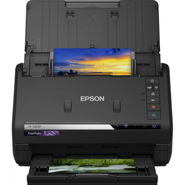 Epson Fastfoto FF-680w - Scanner Per Documenti - Sensore Immagine A Contatto (cis)