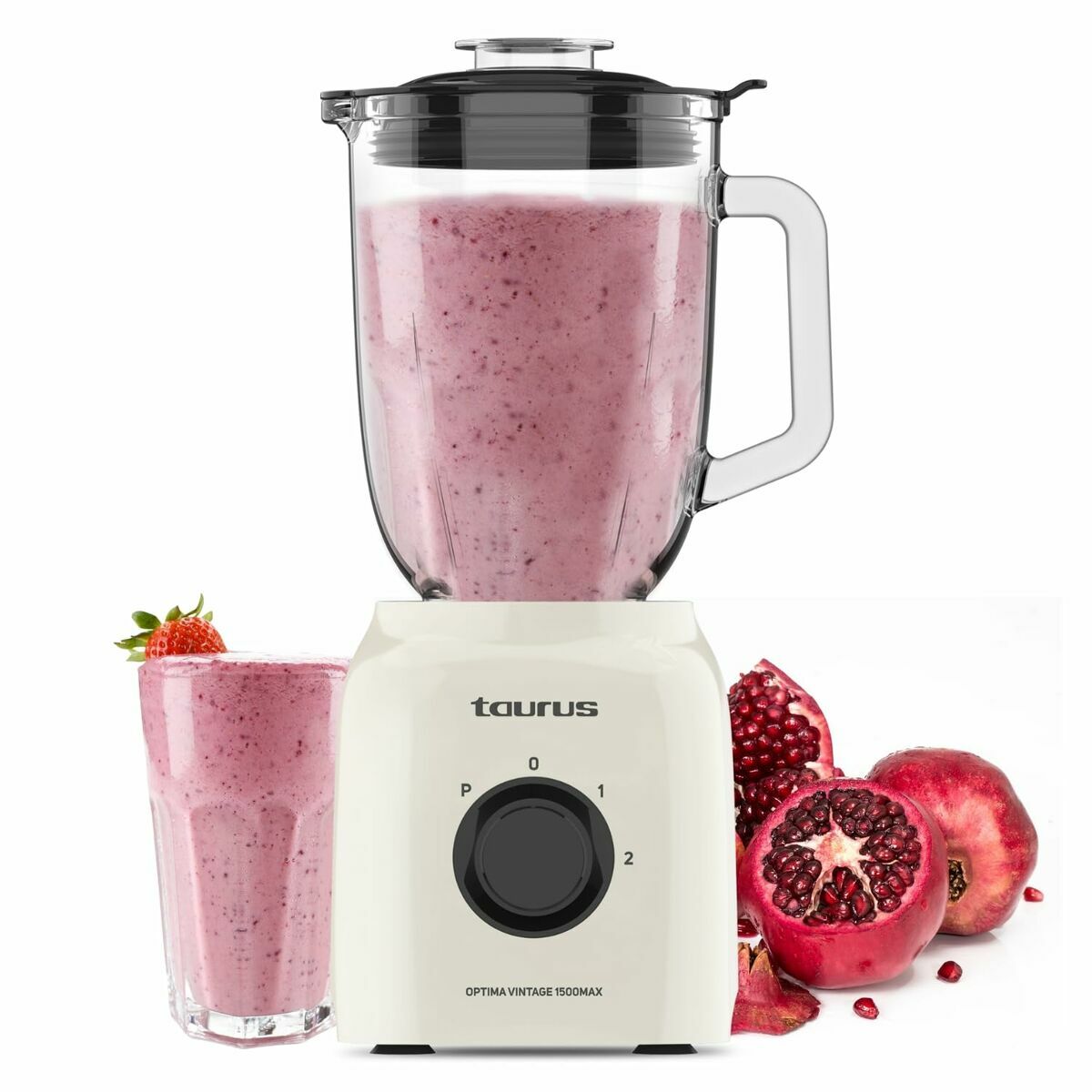 Frullatore Taurus Optima Vintage Crema 1,5 L