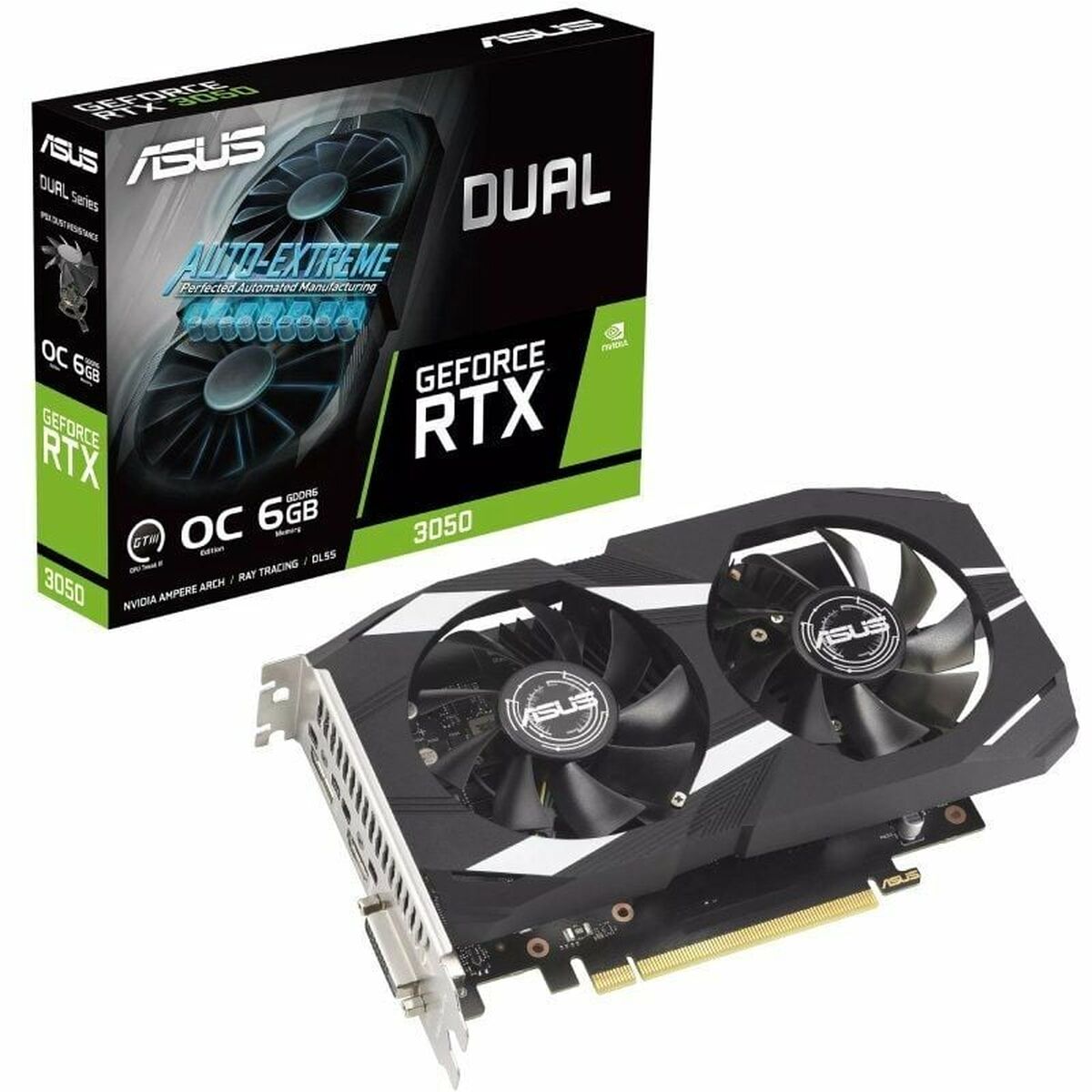 Scheda Grafica Asus Dual Geforce Nvidia Geforce Rtx 3050 6 Gb Gddr6