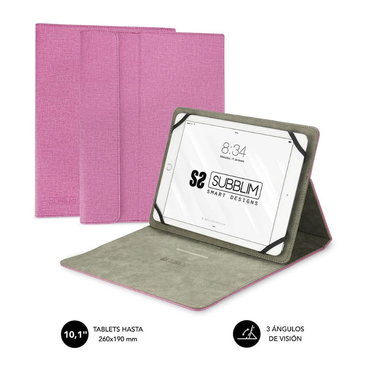 Custodia Per Tablet Subblim SuB-CuT-1ct003 Rosa