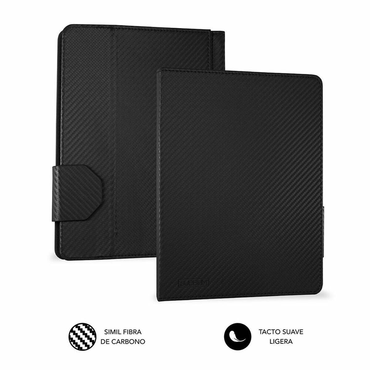 Custodia Per Tablet E Tastiera Subblim SuB-Kt1-Usb001 Nero Qwerty In Spagnolo - Image 4