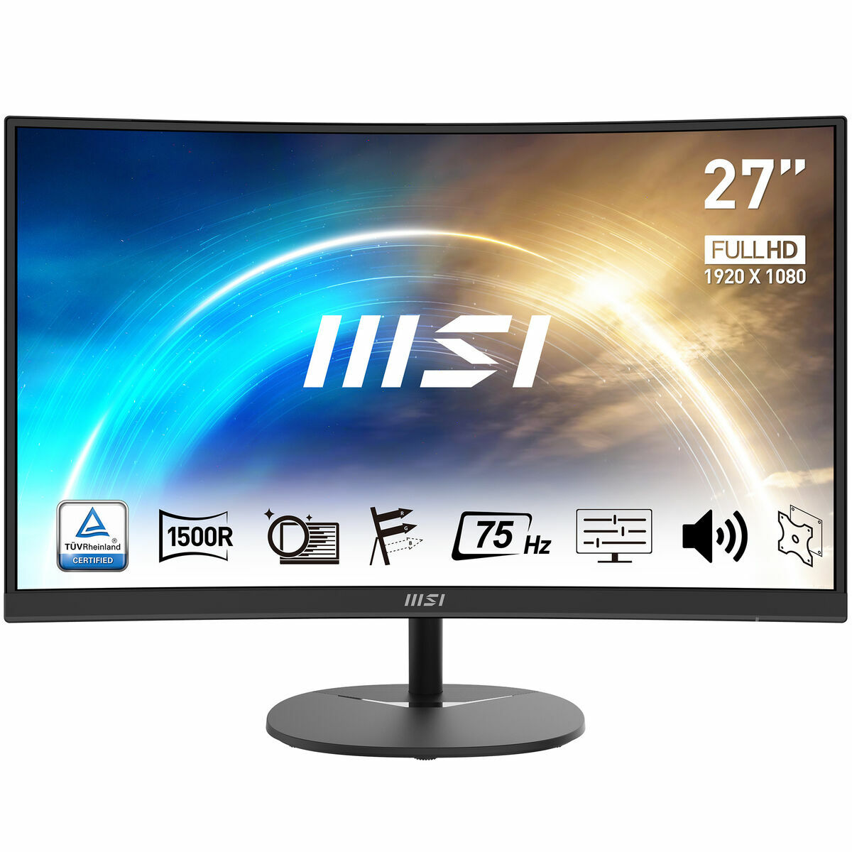 Monitor Msi Mp271ca Full Hd 27" 75 Hz Led Va Amd Freesync Flicker Free