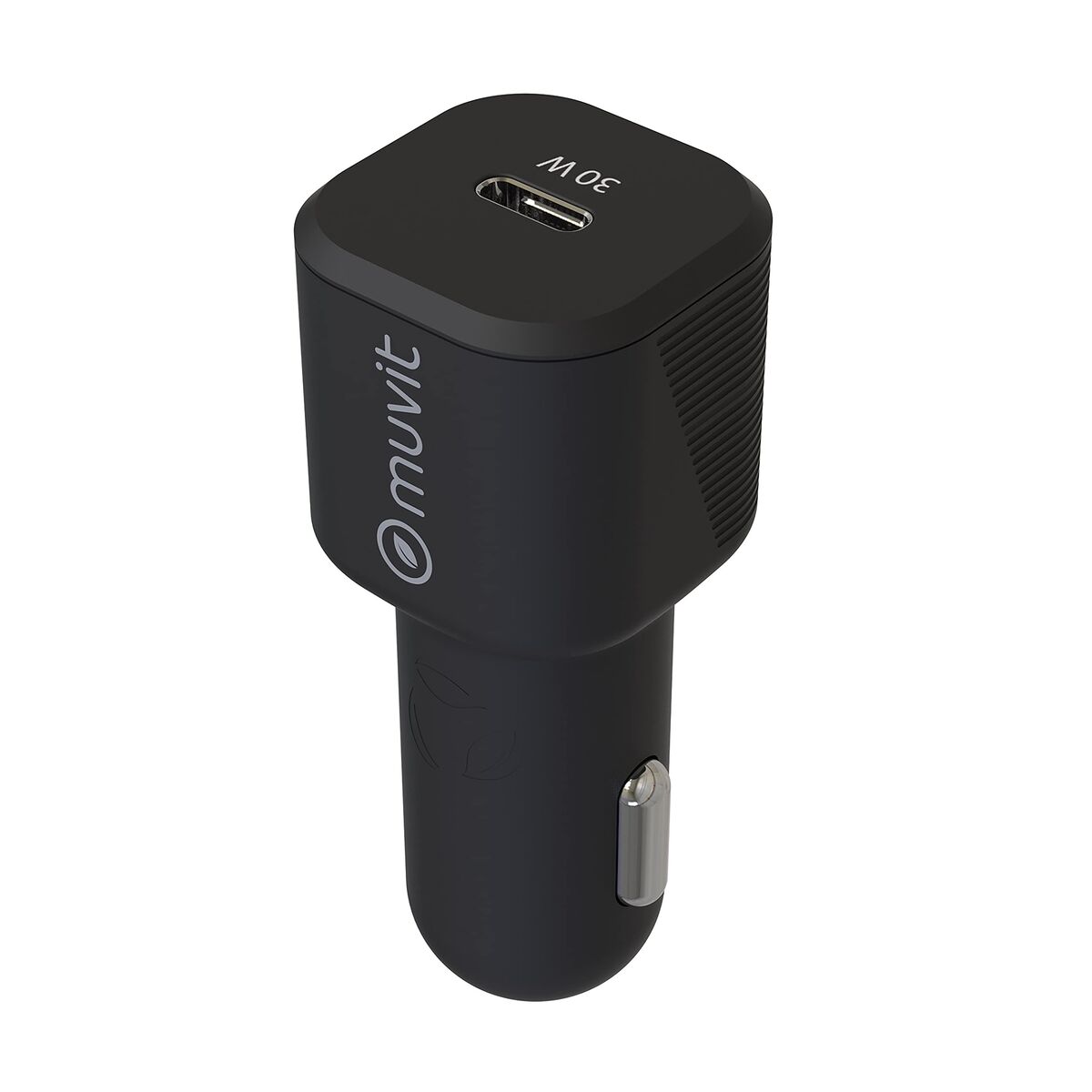 Caricabatterie Usb Per Auto Muvit Nero 30 W