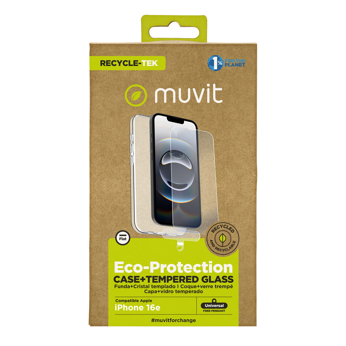 Custodia E Protettore Per Cellulare Muvit For Change Iphone 16e