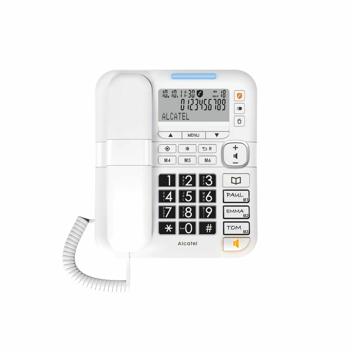 Telefono Fisso Alcatel Tmax Bianco