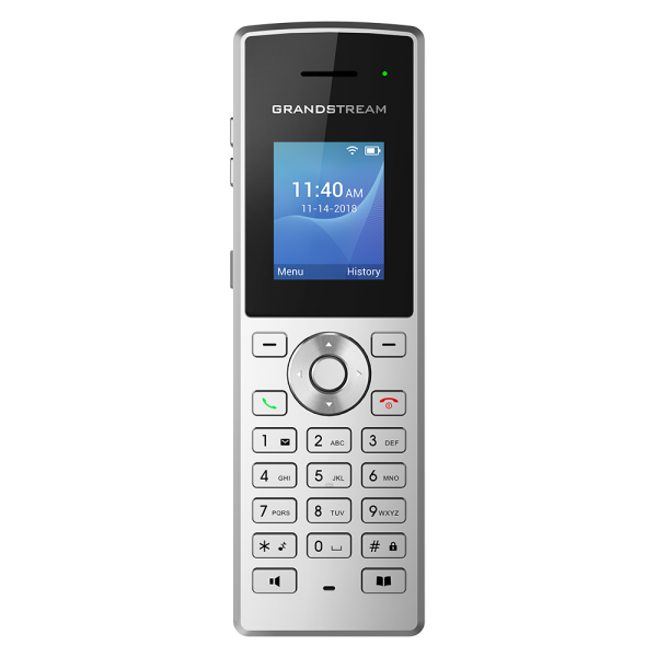 Grandstream Networks Wp810 Telefono Ip Nero, Metallico 2 Linee Tft WI-Fi (grandstream Wp810 - Schnurloses VoiP-Telefon) - Image 3