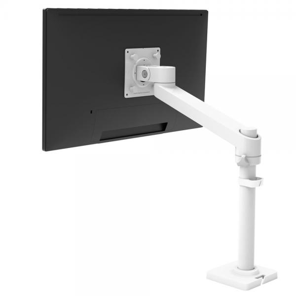 Ergotron Nx Series Nx Monitor Arm White 86,4 Cm [34] Scrivania Nero, Bianco (nx Monitor Desk Mount White - Up To 34in Monitor 5 Yearwarrany)