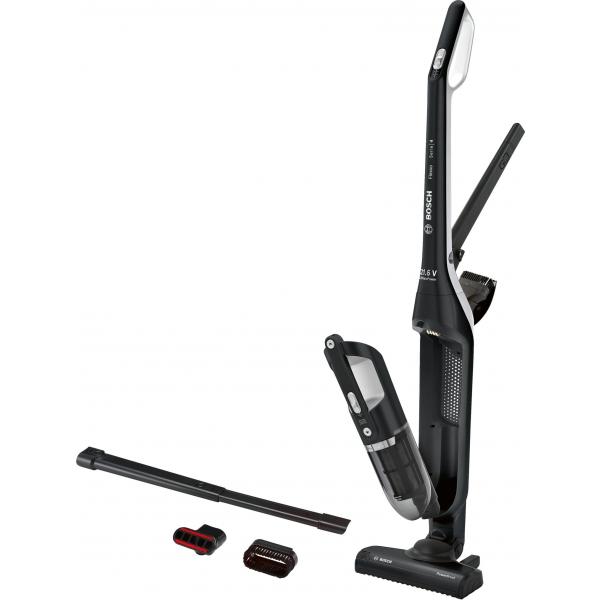 Bosch Bbh32101 Scopa Elettrica Aspirapolvere A Bastone 2 In 1 Batteria Secco Senza Sacchetto Nero (bosch Bbh32101)