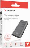 Verbatim Turbometal Ssd 2tb Usb4 R/w 3700/3600 Mb/s 32022 (32022)