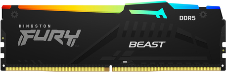 Kingston Fury Beast Rgb - Ddr5 - Modul - 32 Gb - Dimm 288-Pin - 5200 Mhz / Pc5-41600 - Cl40 - 1.25 V - Ungepuffert - ON-Die Ecc (kf552c40bbA-32)