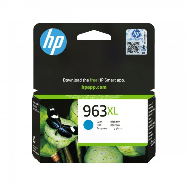 Hp Cart Ink Ciano 963 Xl Alta Capacita