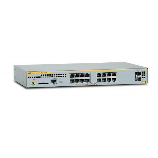 Allied Telesis AT-X230-18gP-50 Gestito L2+ Gigabit Ethernet [10/100/1000] Supporto Power Over Ethernet [poe] Grigio (l2+ Ge 16 Ps + 2 Sfp - 990-00413
