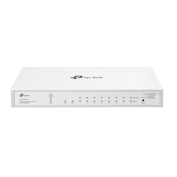 TP-Link Festa Fs310gp Switch Di Rete Gestito L2/l2+ Gigabit Ethernet [10/100/1000] Supporto Power Over Ethernet [poe] 1u Bianco (tP-Link Festa Fs310g