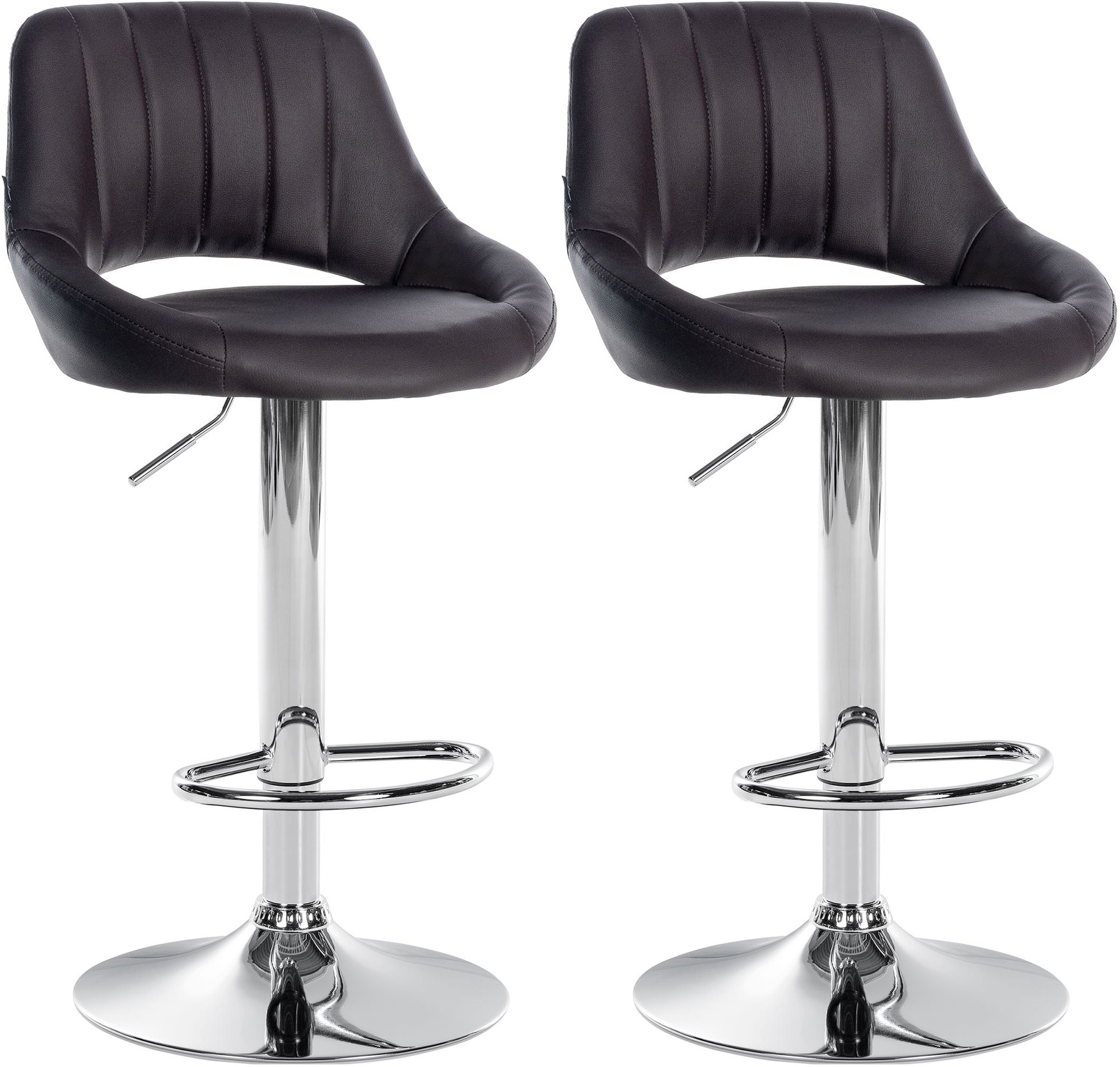 2er Set Barhocker Milet Kunstleder C