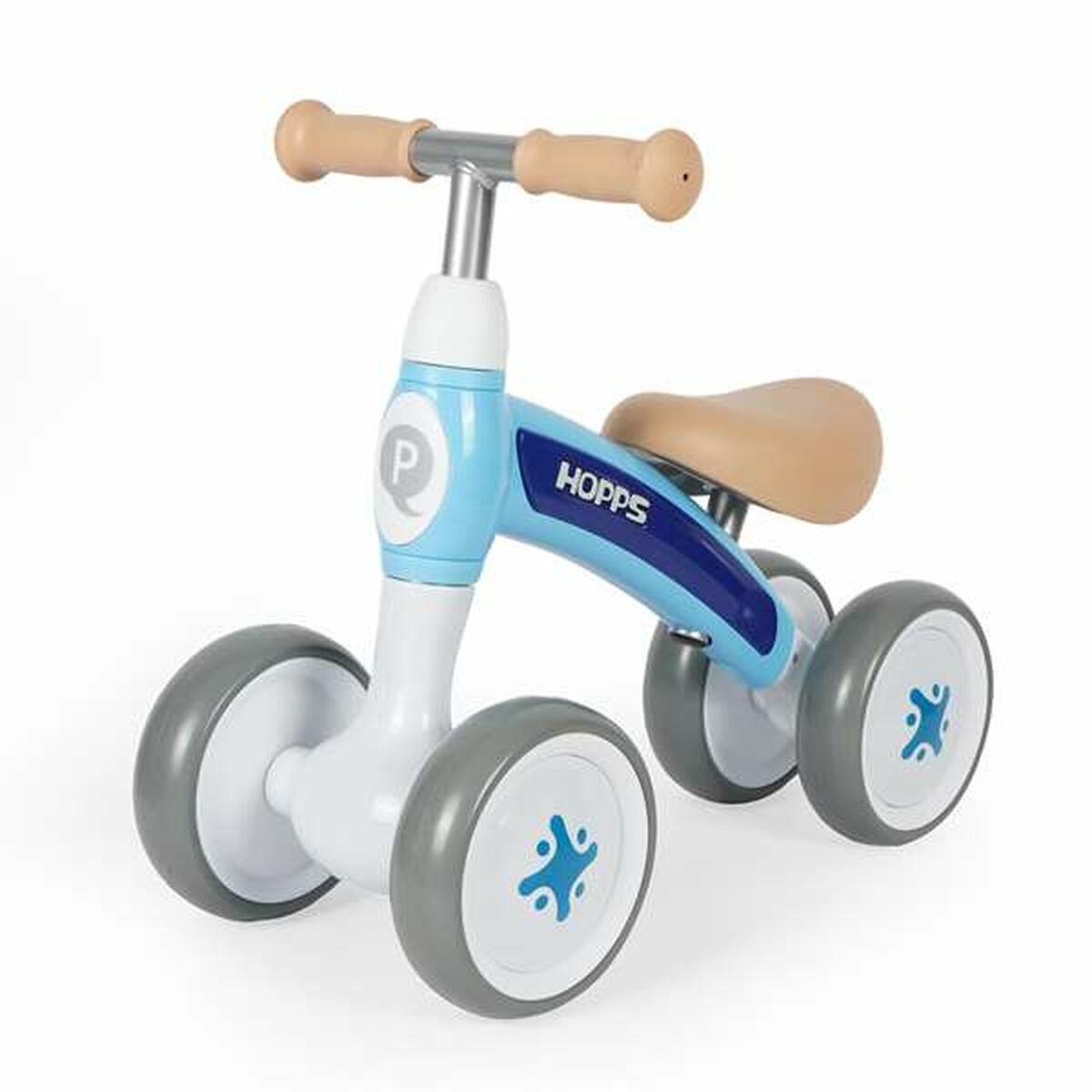 Bicicletta Per Bambini Baby Walkers Hopps Azzurro Senza Pedali