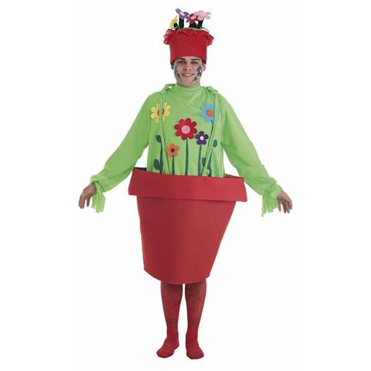 Costume Per Adulti Vaso M/l (3 Pezzi)