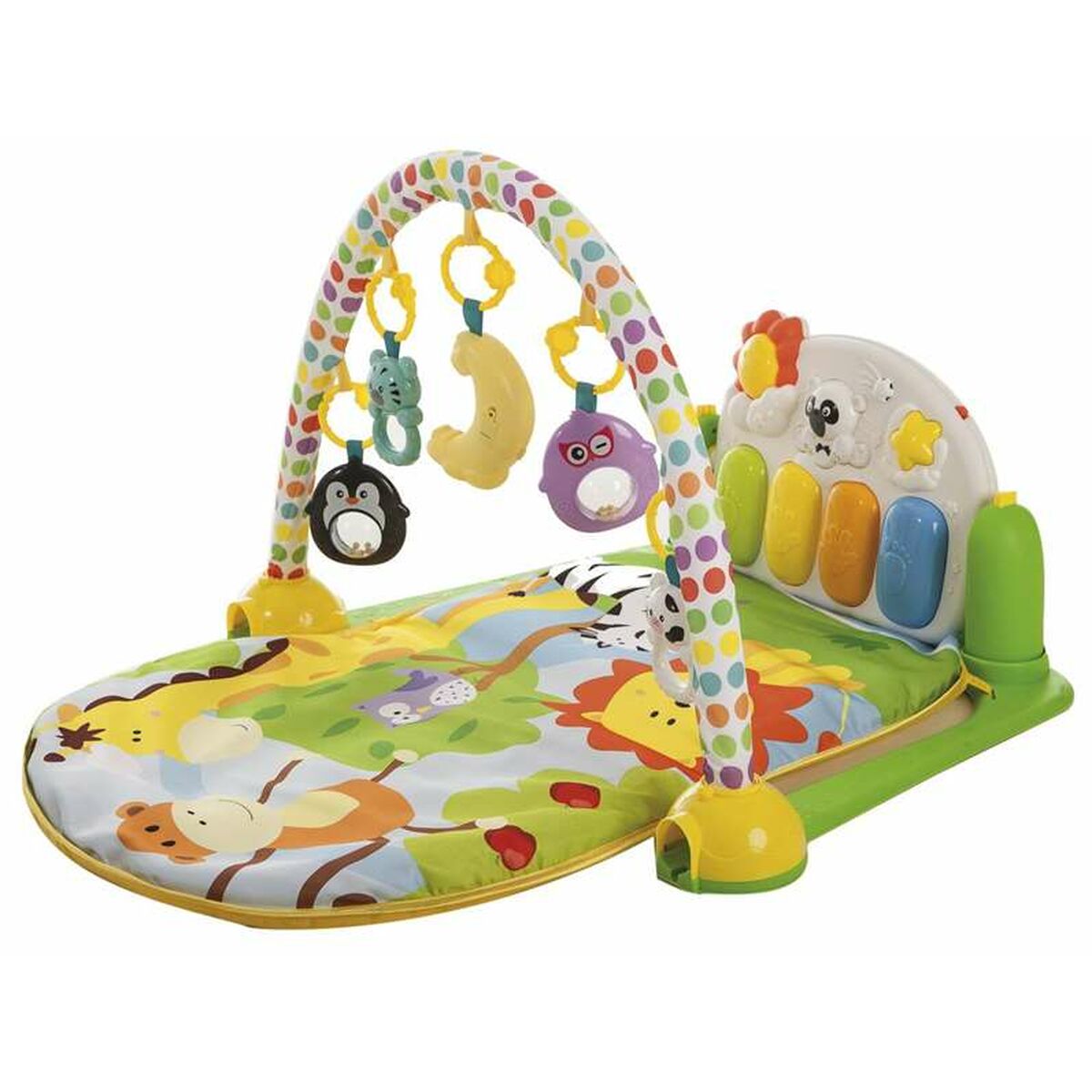 Centro Di Attività Coperta Piano Interattivo Per Bambini 96 X 65 X 48 cm