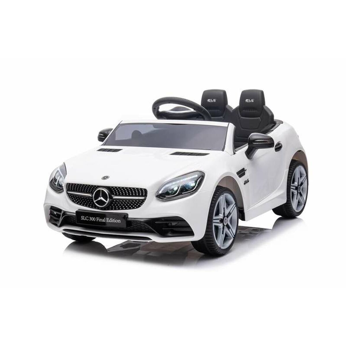 Macchina Elettrica Per Bambini Ociotrends Mercedes Benz Bianco