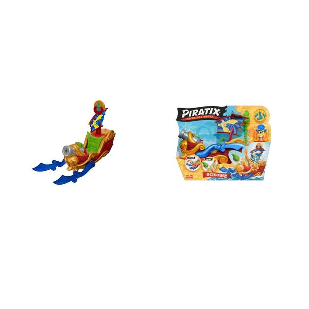 Playset Piratix Pirate Octo Fury 15,7 X 20 X 7,4 cm