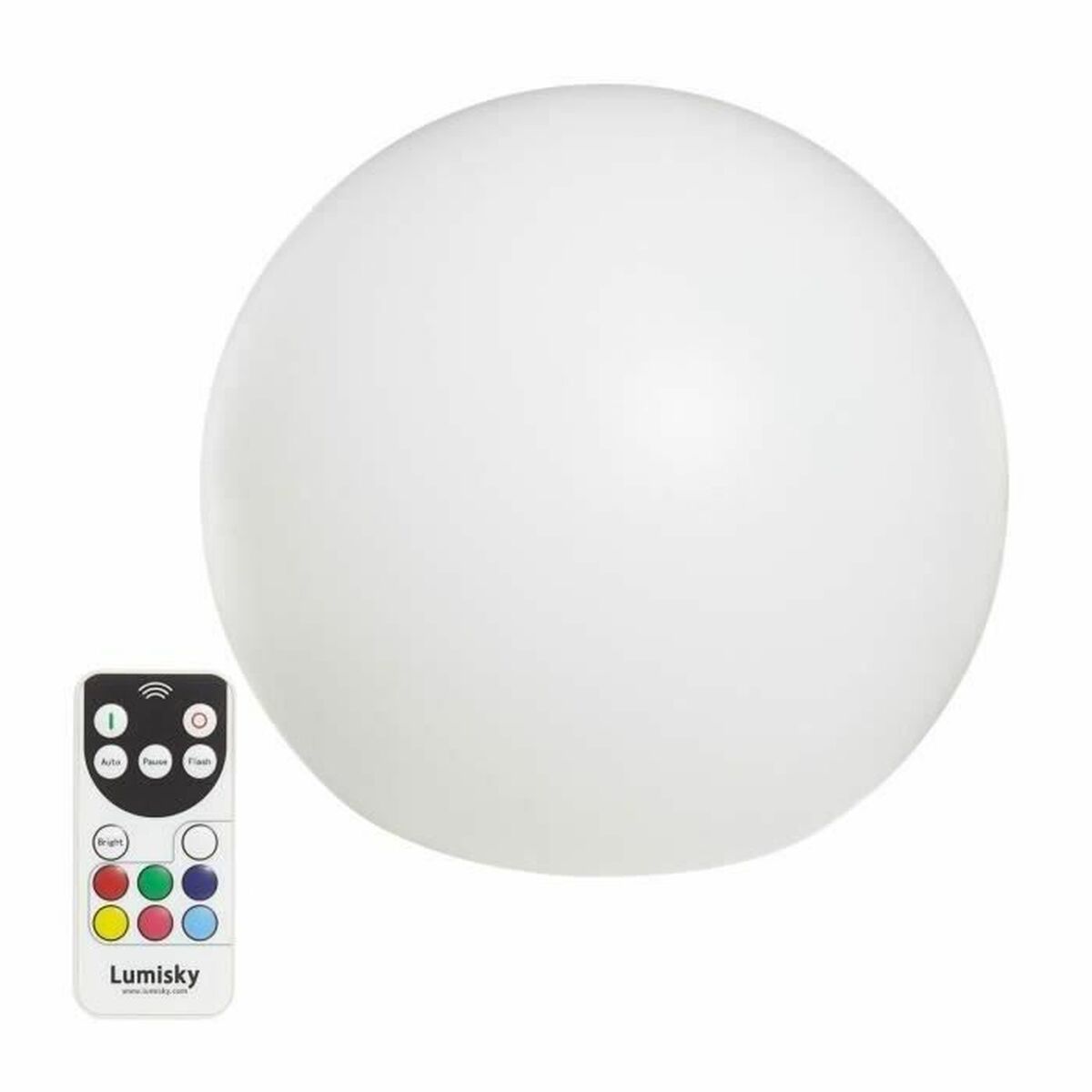 Applique Led Lumisky Sphere Multicolore Plastica 5 W