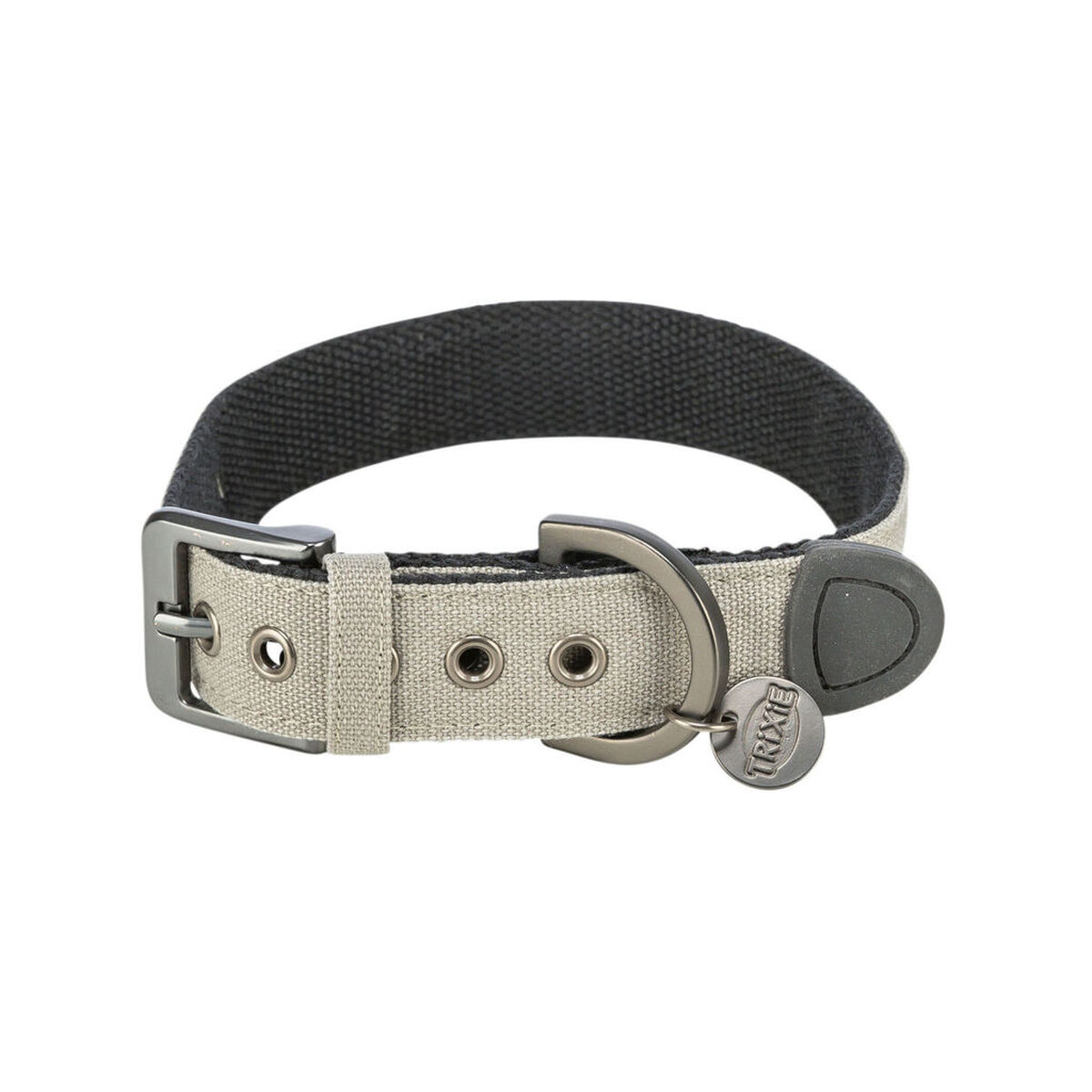 Collare Per Cani Trixie Citystyle Grigio Chiaro L/xl 50-57 cm