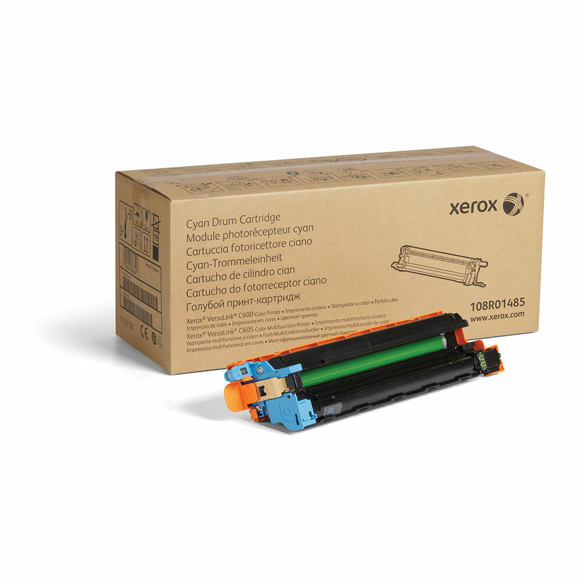 Toner Xerox 108r01485 Azzurro Nero Ciano