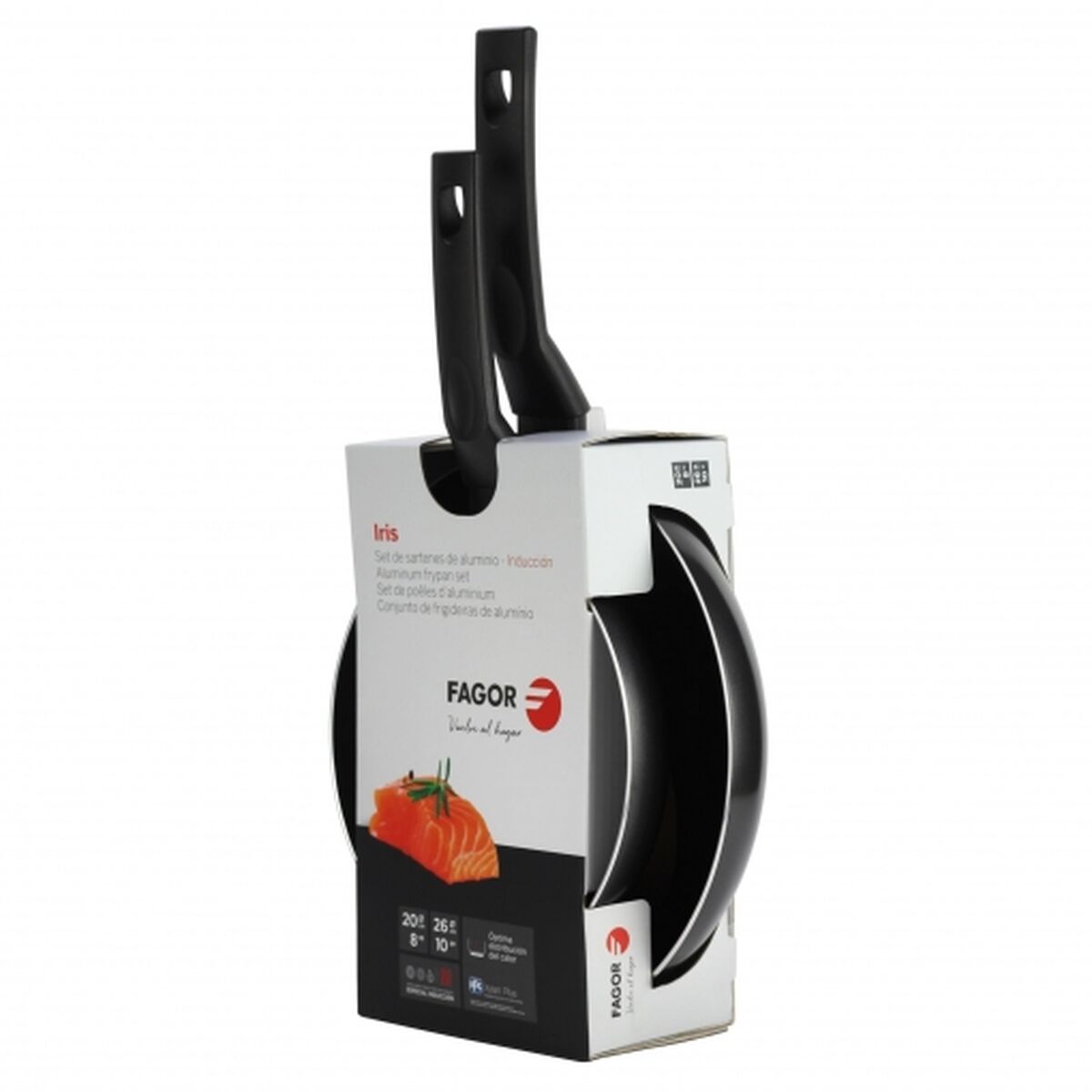 Padella Fagor Iris 20/26 Acciaio Ø 20 Cm Ø 26 cm