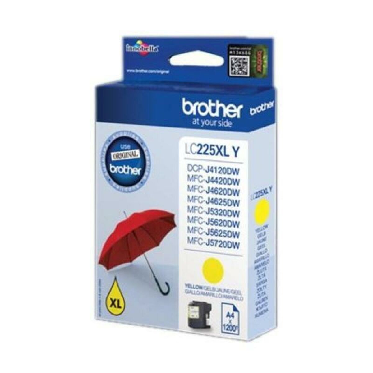 Cartuccia D'inchiostro Compatibile Brother Lc225xlybp Giallo