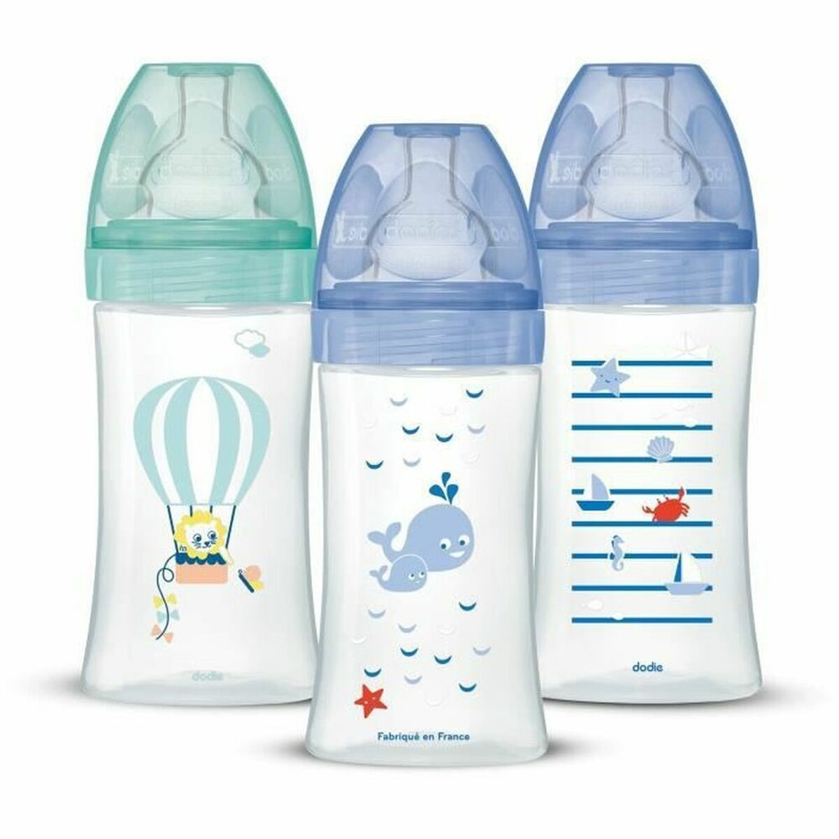 Set Di Bottiglie Dodie 3 Uds (270 Ml)