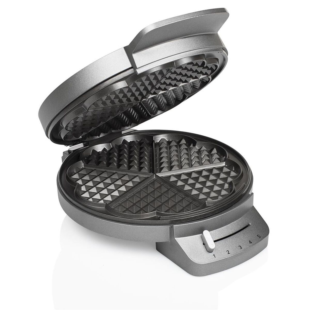 Macchina Da Waffle Princess Princess 132380 1200 W Nero Argentato Acciaio
