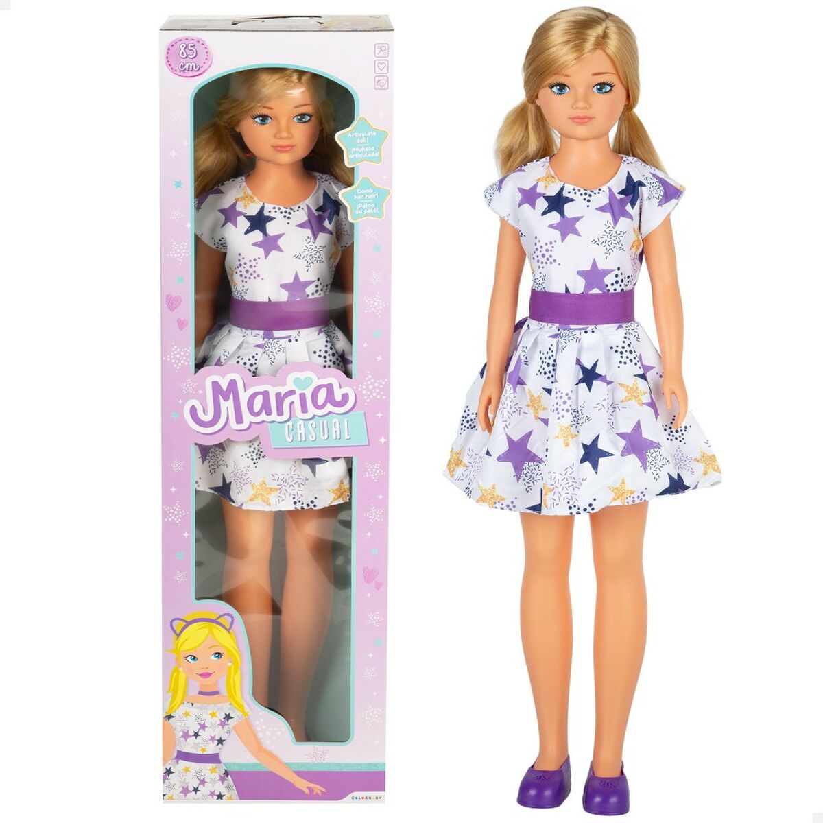 Bambola Colorbaby Maria 23 X 85 X 12 cm