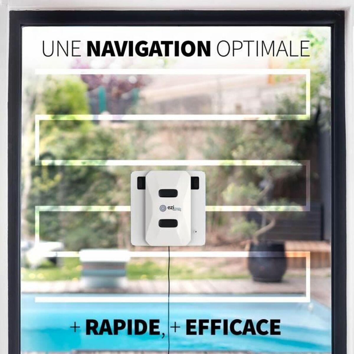 Robot Pulisci Vetri Intelligente Eziclean Windobot S5 Pro 72 W - Image 4