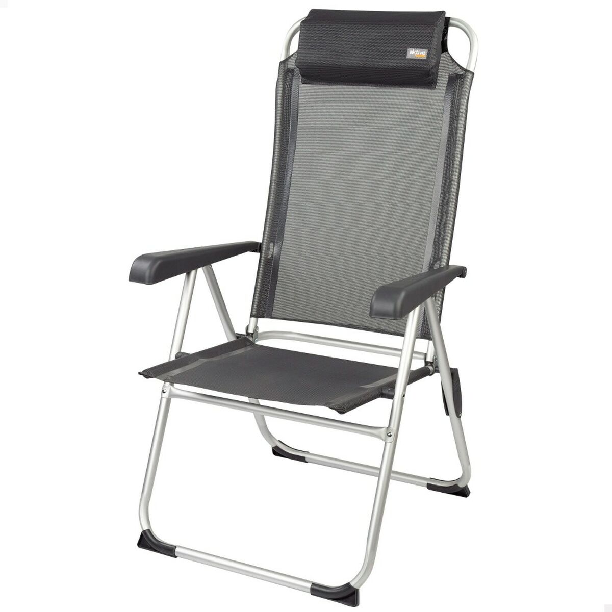 Sedia Pieghevole Con Poggiatesta Aktive 44 X 101 X 55 cm
