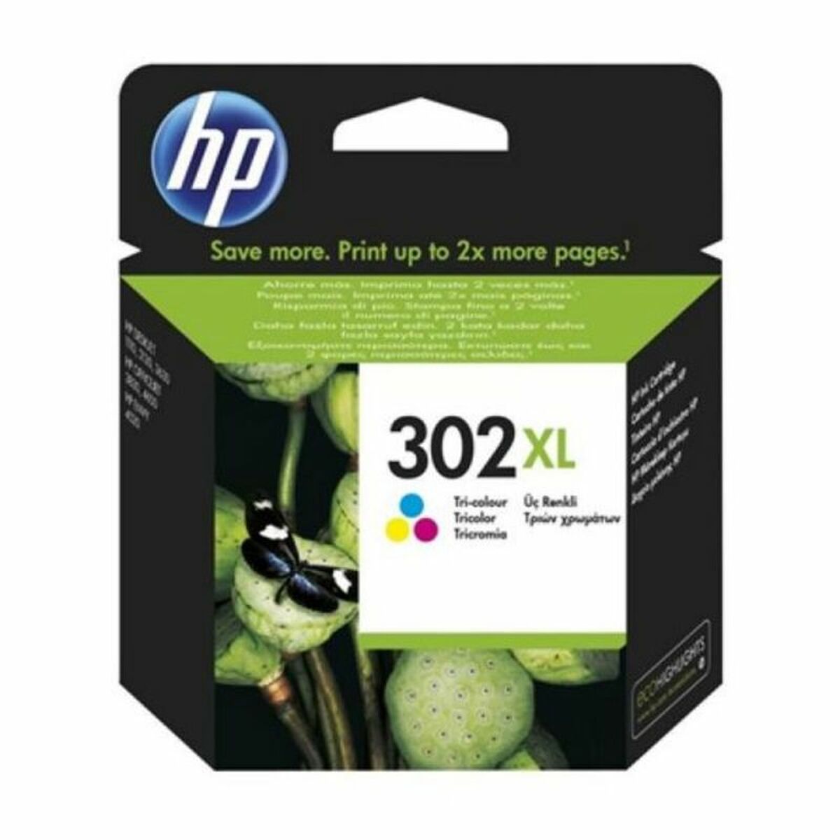 Cartuccia D'inchiostro Compatibile Hp 302xl Ciano Magenta Giallo Ciano/magenta/giallo