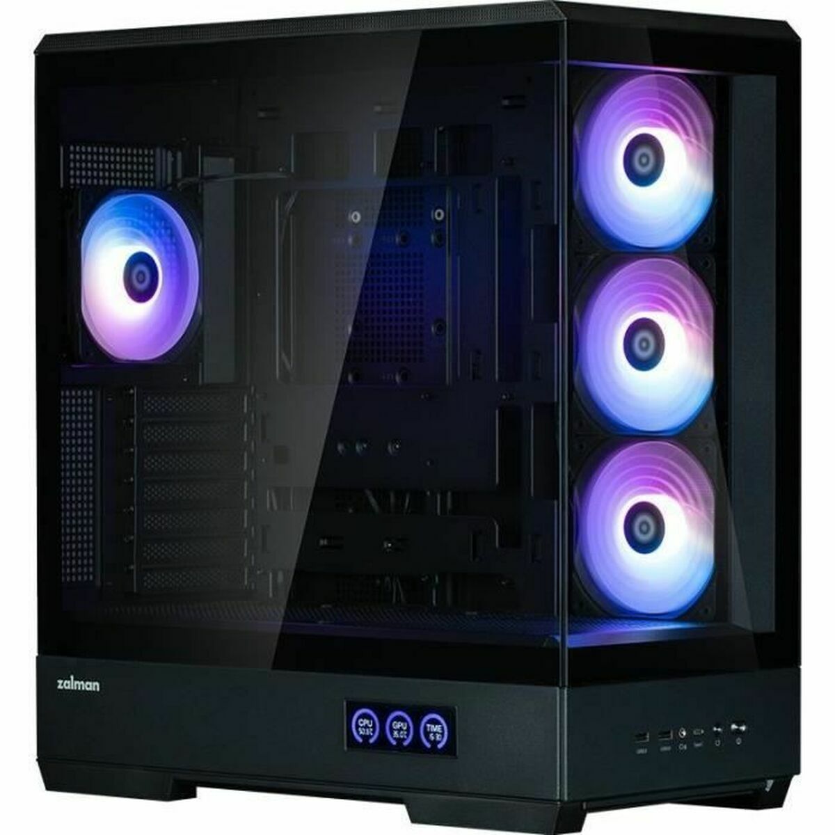 Case Computer Desktop Atx Zalman P50 ds