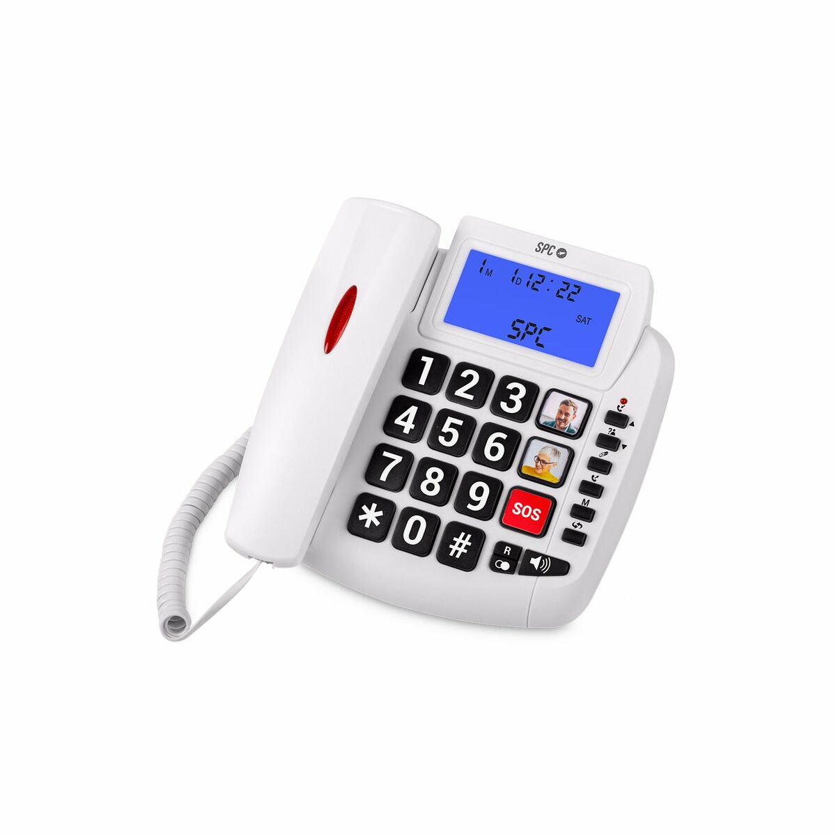 Telefono Fisso Spc 3296b Bianco