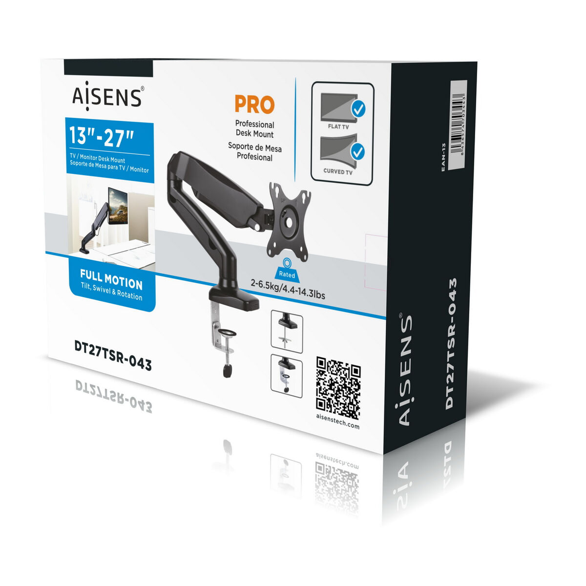 Supporto Da Tavolo Per Schermo Aisens Dt27tsR-043 32"