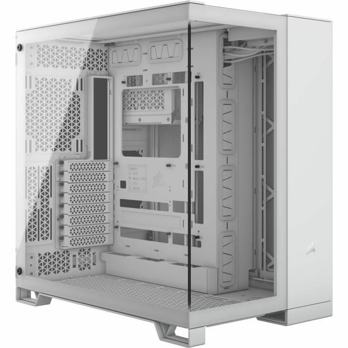 Case Computer Desktop Atx Corsair Bianco