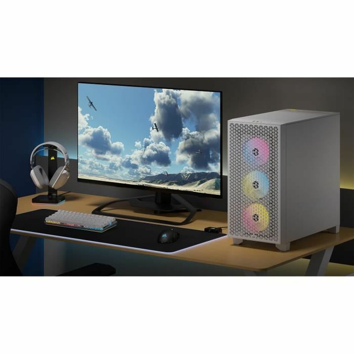 Cassa Atx Corsair CC-9011256-Ww Bianco
