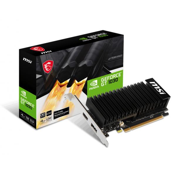 Msi Vga Geforce Gt 1030, Gt 1030 4ghd4 Lp Oc, 4gb Gddr4, Dp/hdmi