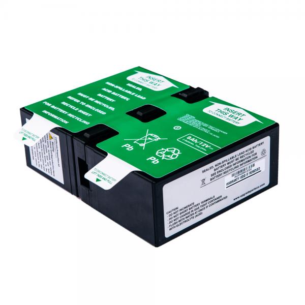 Origin Storage Bx1500M-Lm60-Bat Batteria Ups Acido Piombo [vrla] 24 V (origin Replacement Ups Battery Cartridge Apcrbc124 For Bx1500M-Lm60)