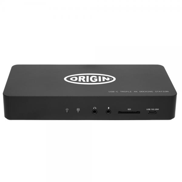 Origin Storage OsdocK-T4k15 Replicatore Di Porte E Docking Station Per Laptop Usb 3.2 Gen 2 [3.1 Gen 2] TypE-C Nero (origin Storage Docking Station U